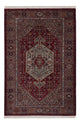 Alfombra persa - Nómada - 207 x 137 cm - rojo oscuro