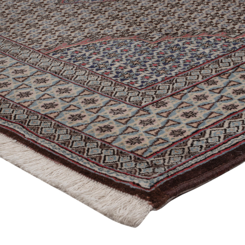 Perserteppich - Täbriz - Royal - 202 x 135 cm - dunkelbeige