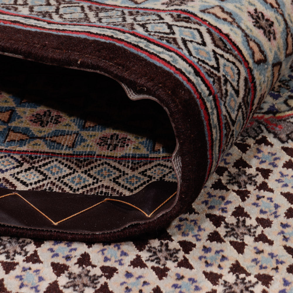 Perserteppich - Täbriz - Royal - 202 x 135 cm - dunkelbeige