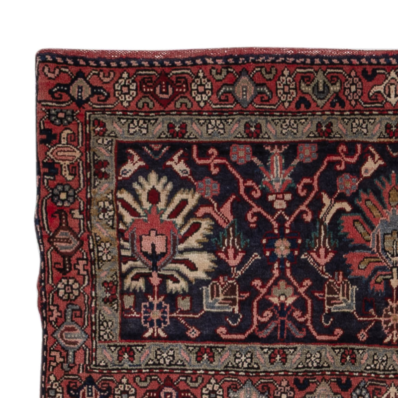 Alfombra persa - Nómada - 204 x 140 cm - multicolor