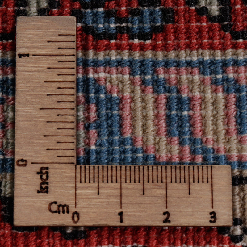 Alfombra persa - Nómada - 200 x 134 cm - azul oscuro