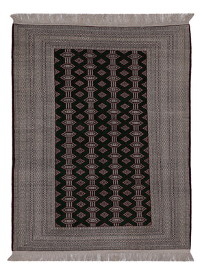Pakistan Teppich - 178 x 135 cm - schwarz