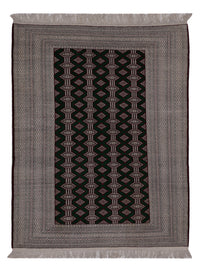 Pakistan Teppich - 178 x 135 cm - schwarz