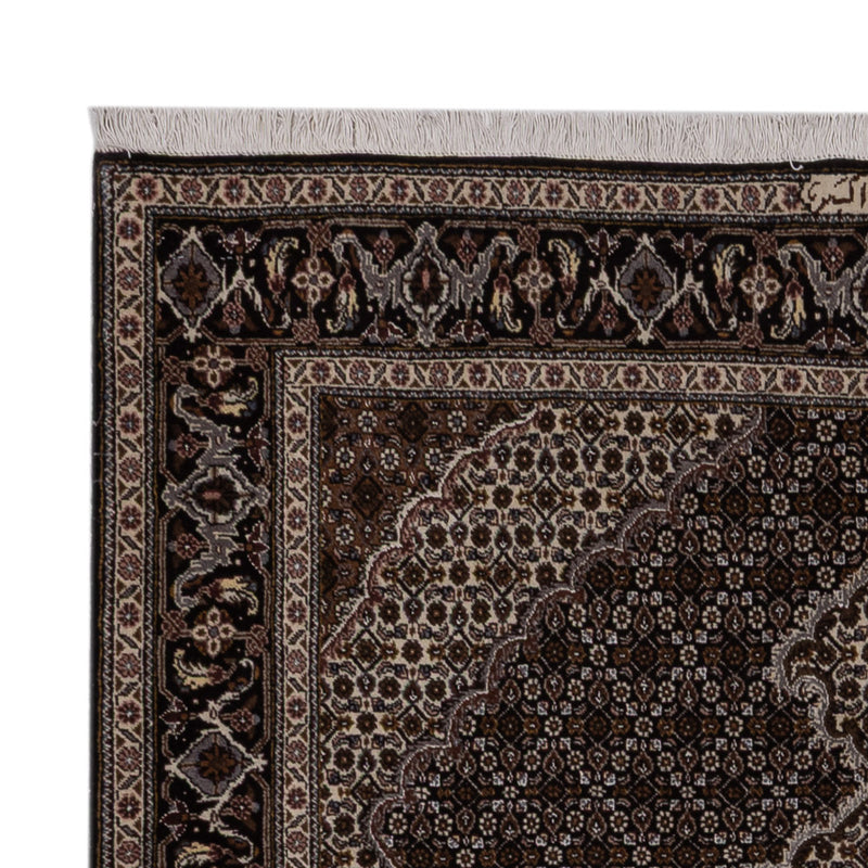 Perserteppich - Täbriz - 197 x 150 cm - dunkelbeige