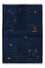 Alfombra Gabbeh - Persa - 186 x 124 cm - azul oscuro