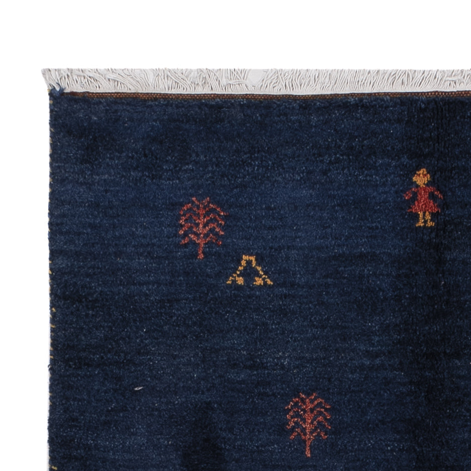 Gabbeh persa Alfombra 186x124cm - Alfombra de lana