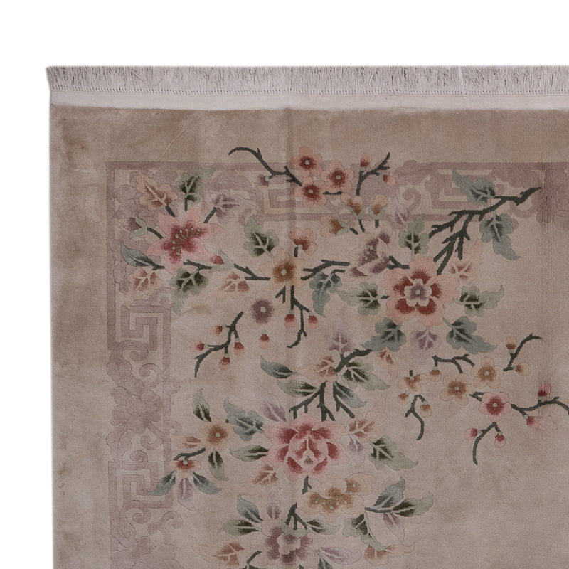 China Teppich - 307 x 240 cm - dunkelbeige