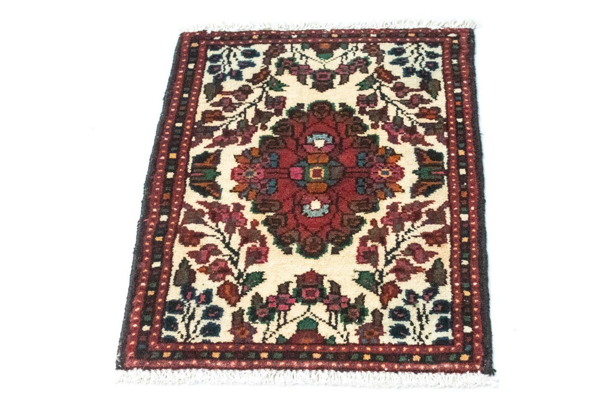 Alfombra persa - Nómada - 65 x 45 cm - beige