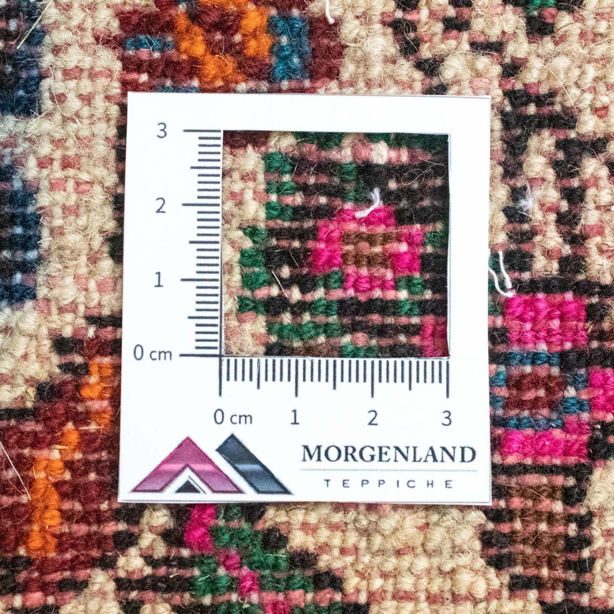 Alfombra persa - Nómada - 65 x 45 cm - beige