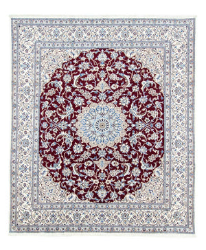 Alfombra Persa - Nain - Real - 290 x 240 cm - rojo
