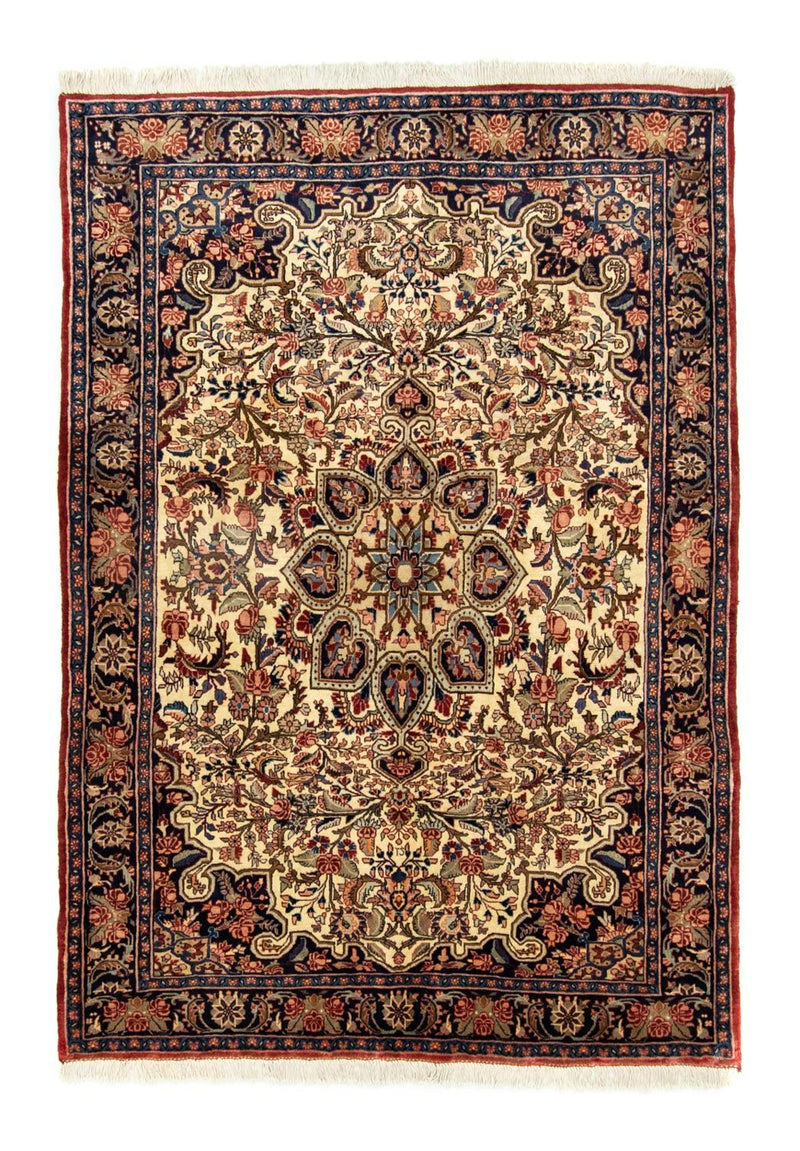 Alfombra persa - Bidjar - 197 x 140 cm - azul