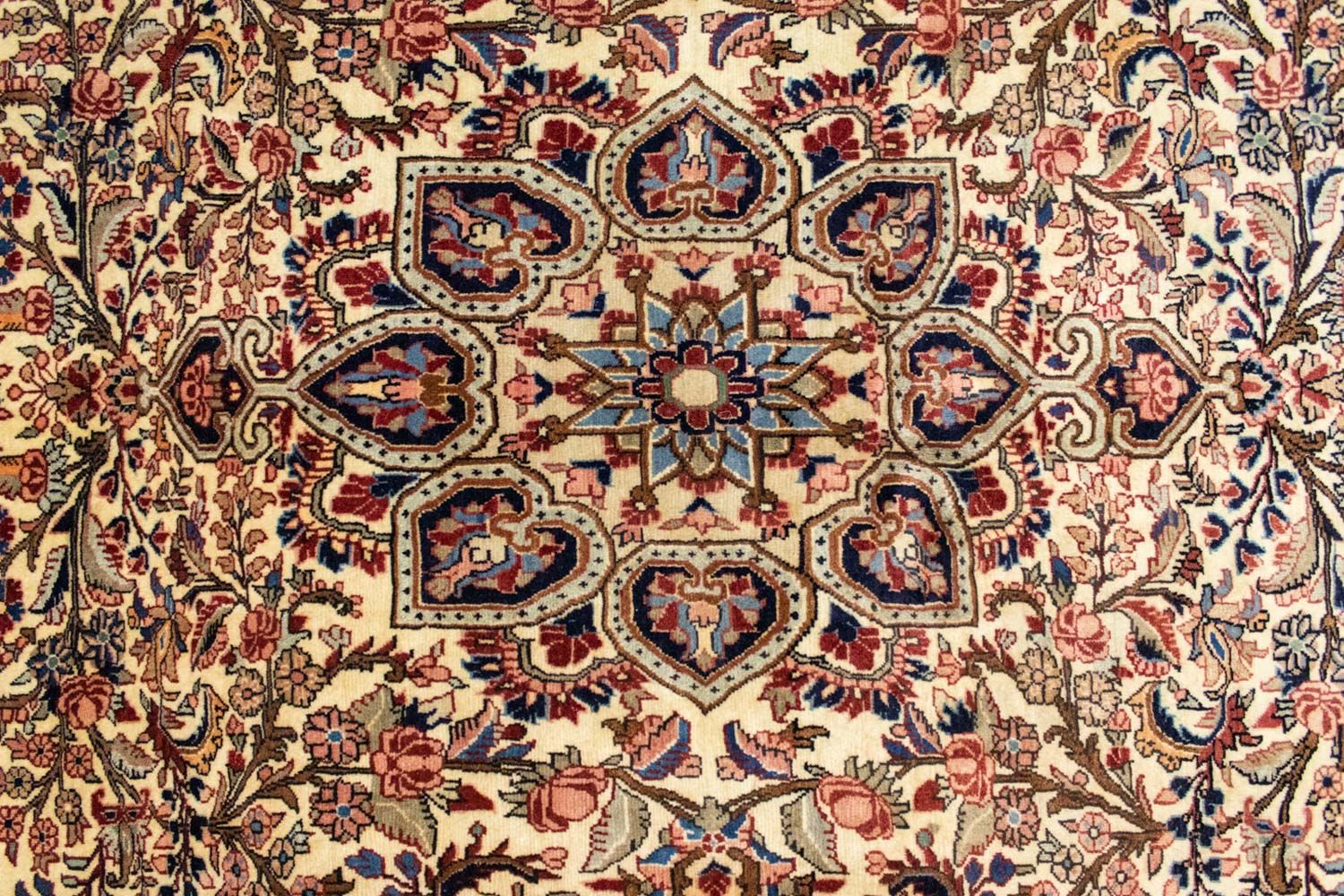 Alfombra persa - Bidjar - 197 x 140 cm - azul