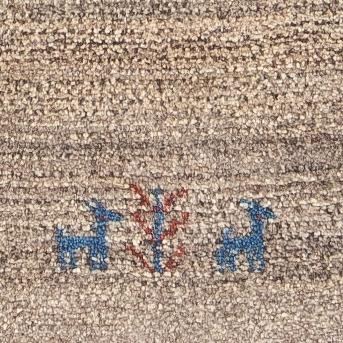 Alfombra Gabbeh - Persa - 86 x 57 cm - natural