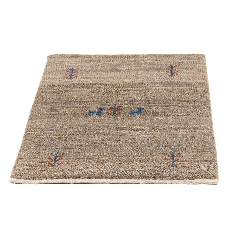Alfombra Gabbeh - Persa - 86 x 57 cm - natural