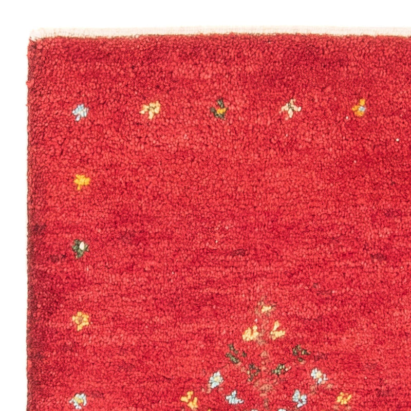 Alfombra Gabbeh - Persa - 91 x 60 cm - rojo