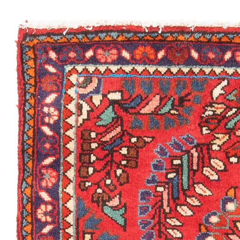 Alfombra persa - Nómada - 81 x 63 cm - rojo