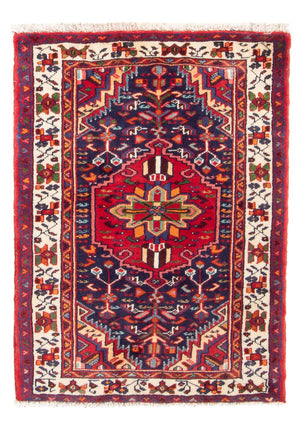 Alfombra persa - Nómada - 88 x 62 cm - azul oscuro