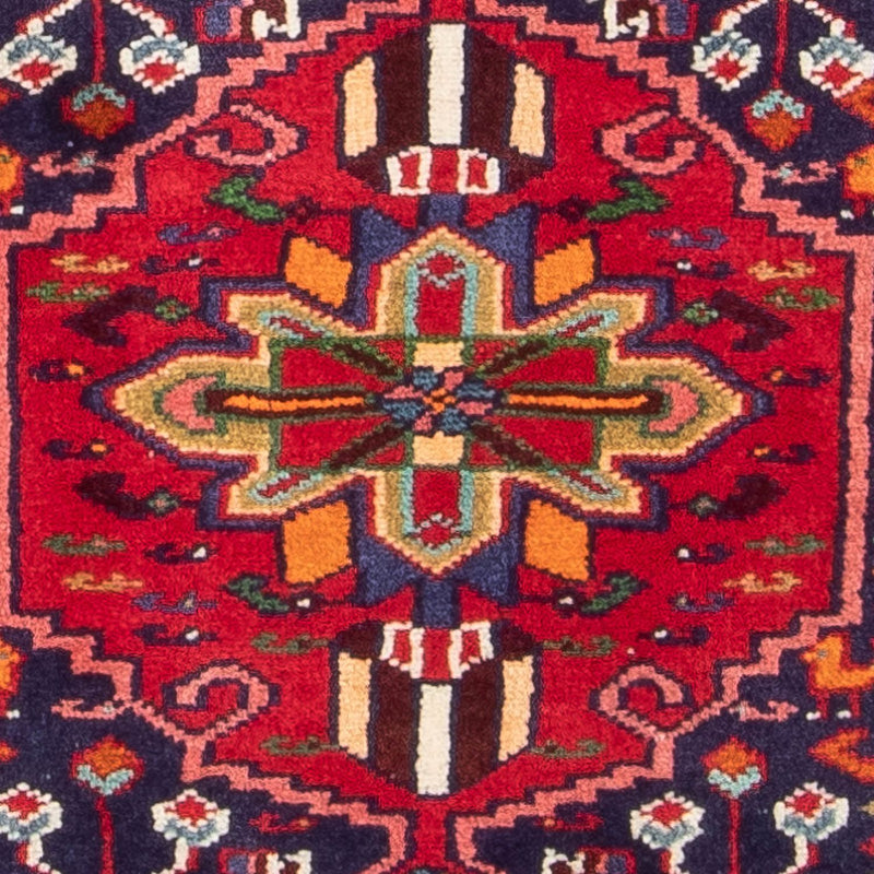 Alfombra persa - Nómada - 88 x 62 cm - azul oscuro