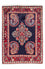 Alfombra persa - Clásica - 96 x 66 cm - azul oscuro