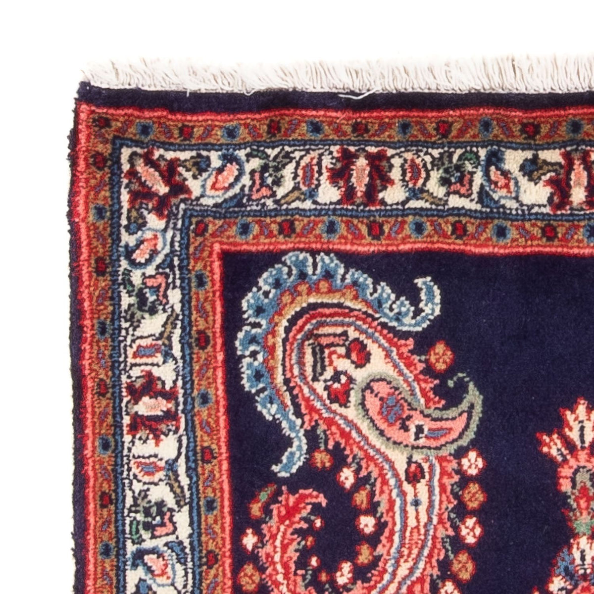 Alfombra persa - Clásica - 103 x 65 cm - azul oscuro