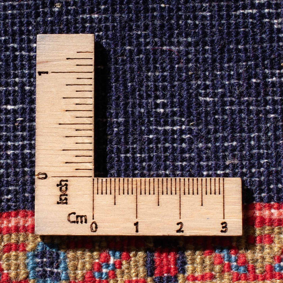 Alfombra persa - Clásica - 103 x 65 cm - azul oscuro