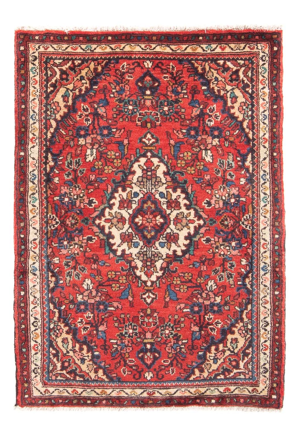 Alfombra persa - Clásica - 98 x 65 cm - rojo