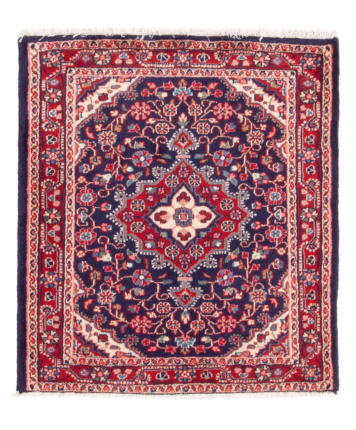 Alfombra persa - Nómada - 88 x 69 cm - azul oscuro