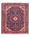Alfombra persa - Nómada - 88 x 69 cm - azul oscuro