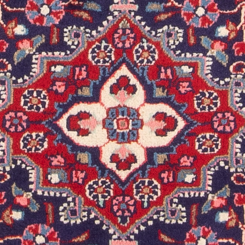 Alfombra persa - Nómada - 88 x 69 cm - azul oscuro