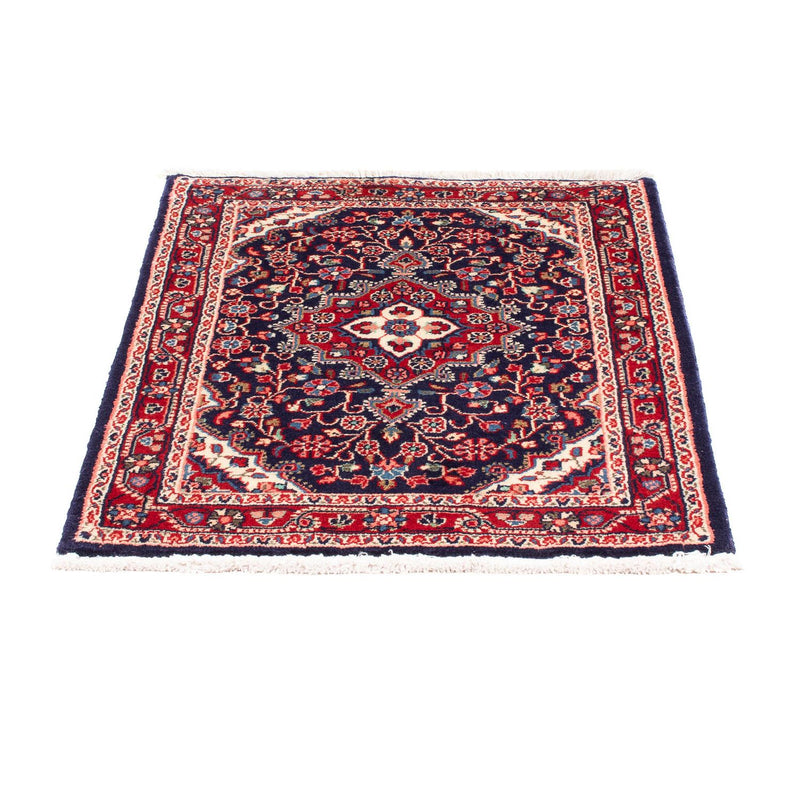 Alfombra persa - Nómada - 88 x 69 cm - azul oscuro