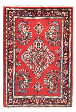 Alfombra persa - Clásica - 100 x 70 cm - rojo