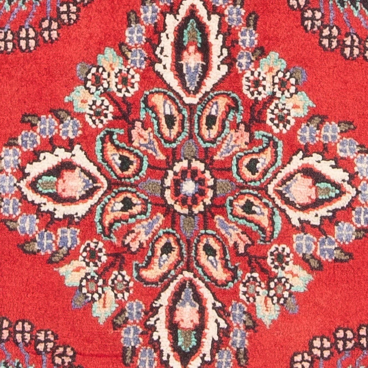 Alfombra persa - Clásica - 100 x 70 cm - rojo