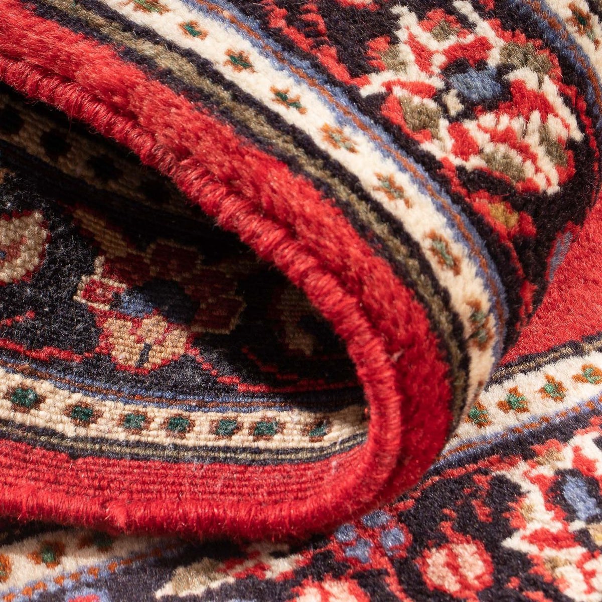 Alfombra persa - Clásica - 100 x 70 cm - rojo