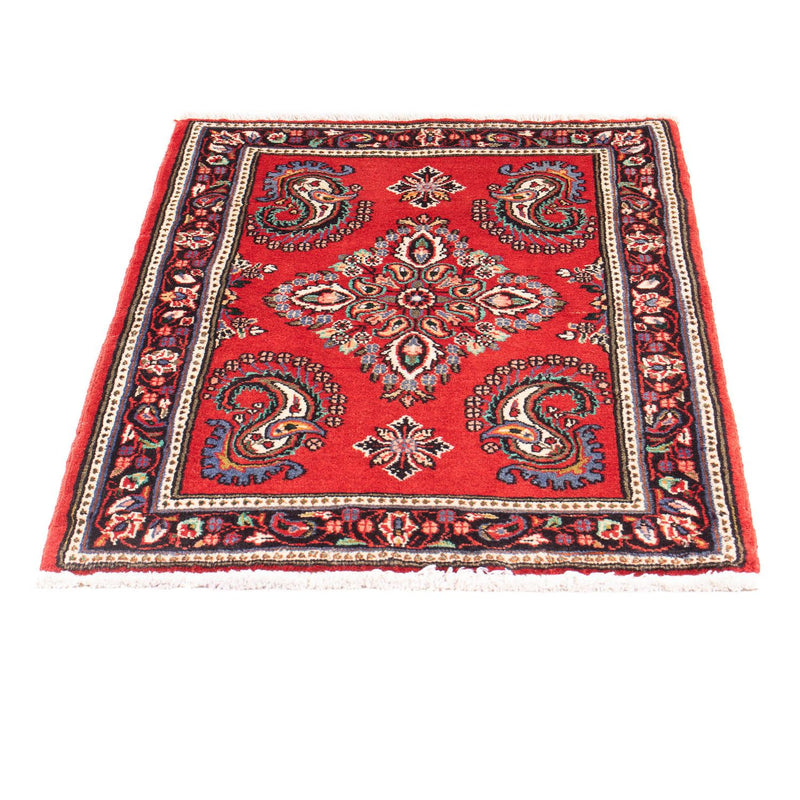 Alfombra persa - Clásica - 100 x 70 cm - rojo