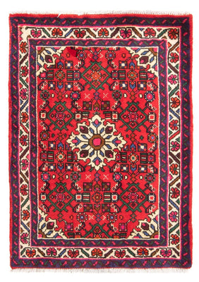 Alfombra persa - Nómada - 100 x 70 cm - rojo