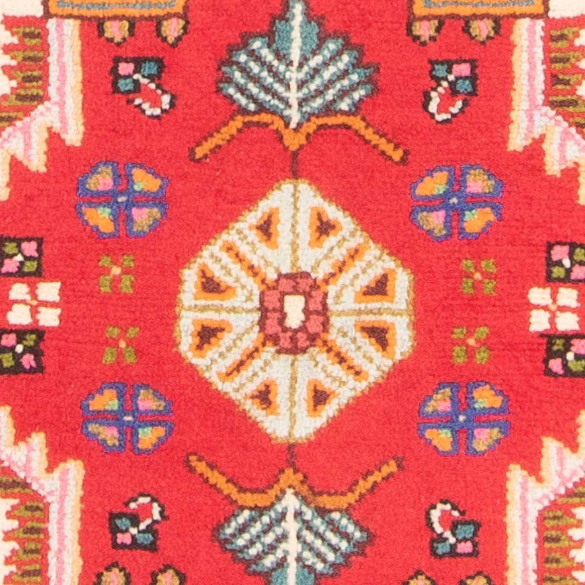 Alfombra persa - Nómada - 91 x 65 cm - rojo