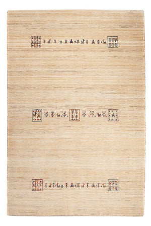 Alfombra Gabbeh - Loribaft Persa - 159 x 100 cm - beige