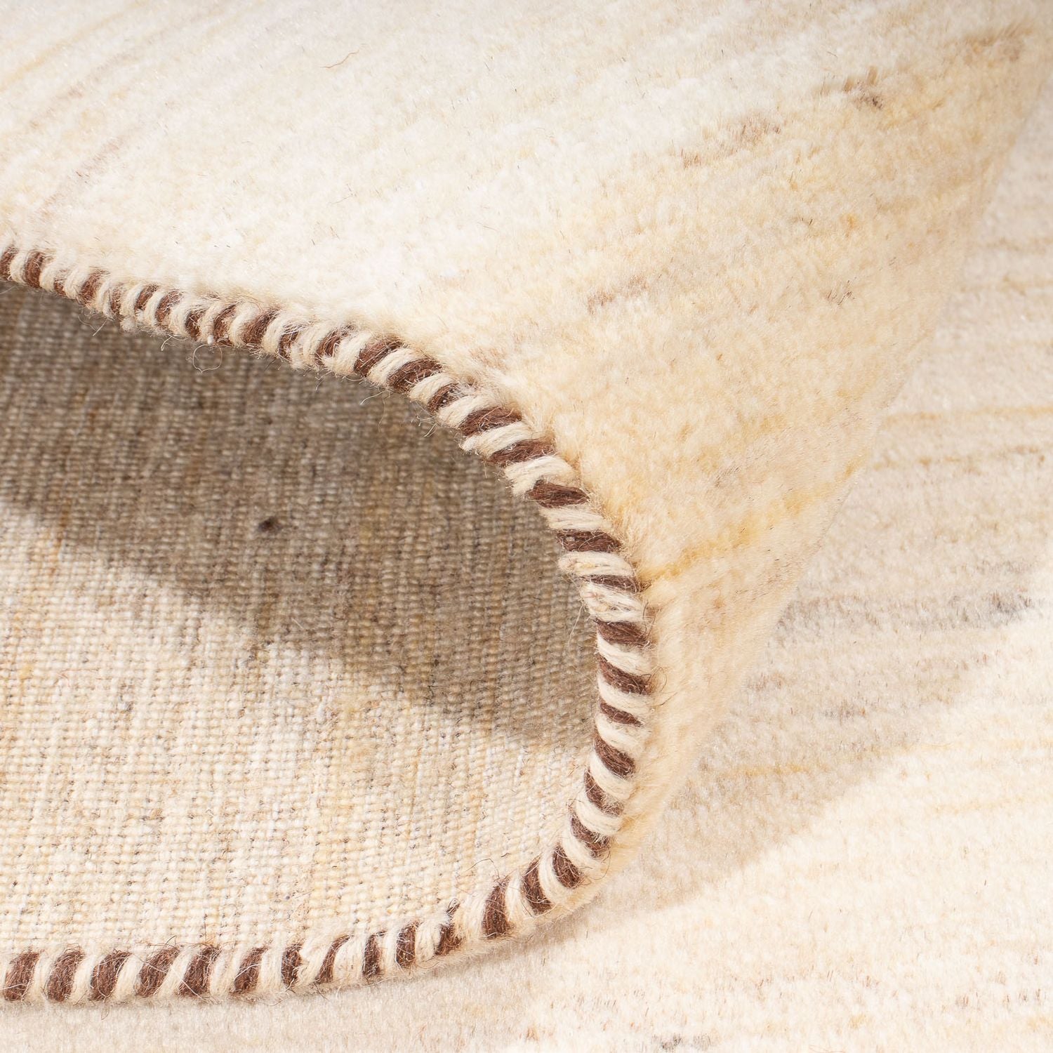 Alfombra Gabbeh - Loribaft Persa - 159 x 100 cm - beige