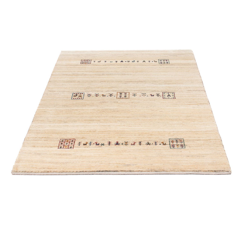 Alfombra Gabbeh - Loribaft Persa - 159 x 100 cm - beige
