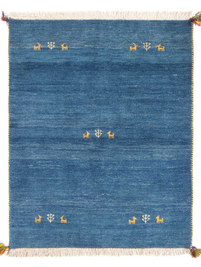 Gabbeh persa Alfombra 106x145cm - Perserteppich Wollteppich
