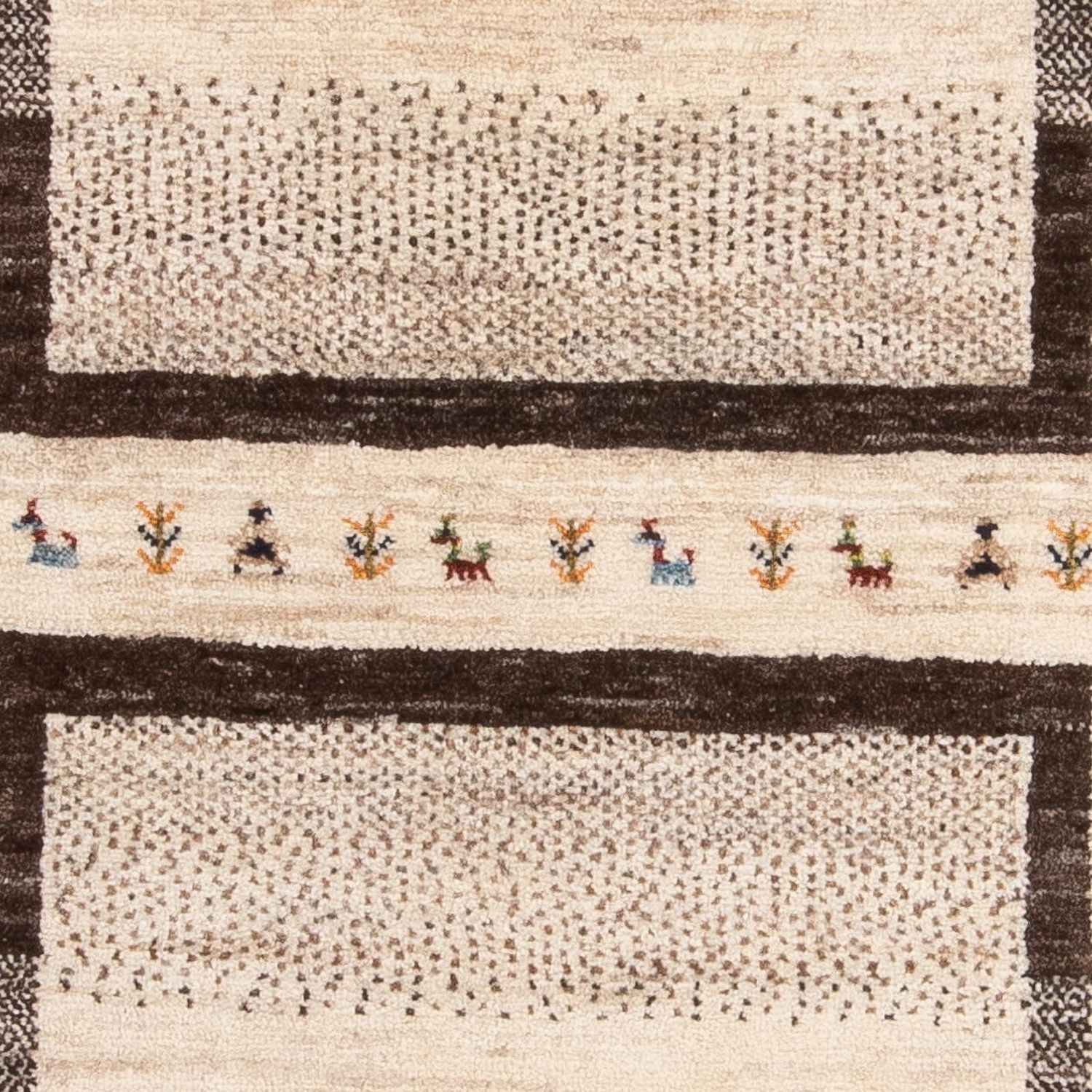 Alfombra Gabbeh - Loribaft Persa - 157 x 98 cm - natural