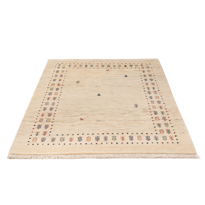 Alfombra Gabbeh - Loribaft Persa - 158 x 110 cm - natural