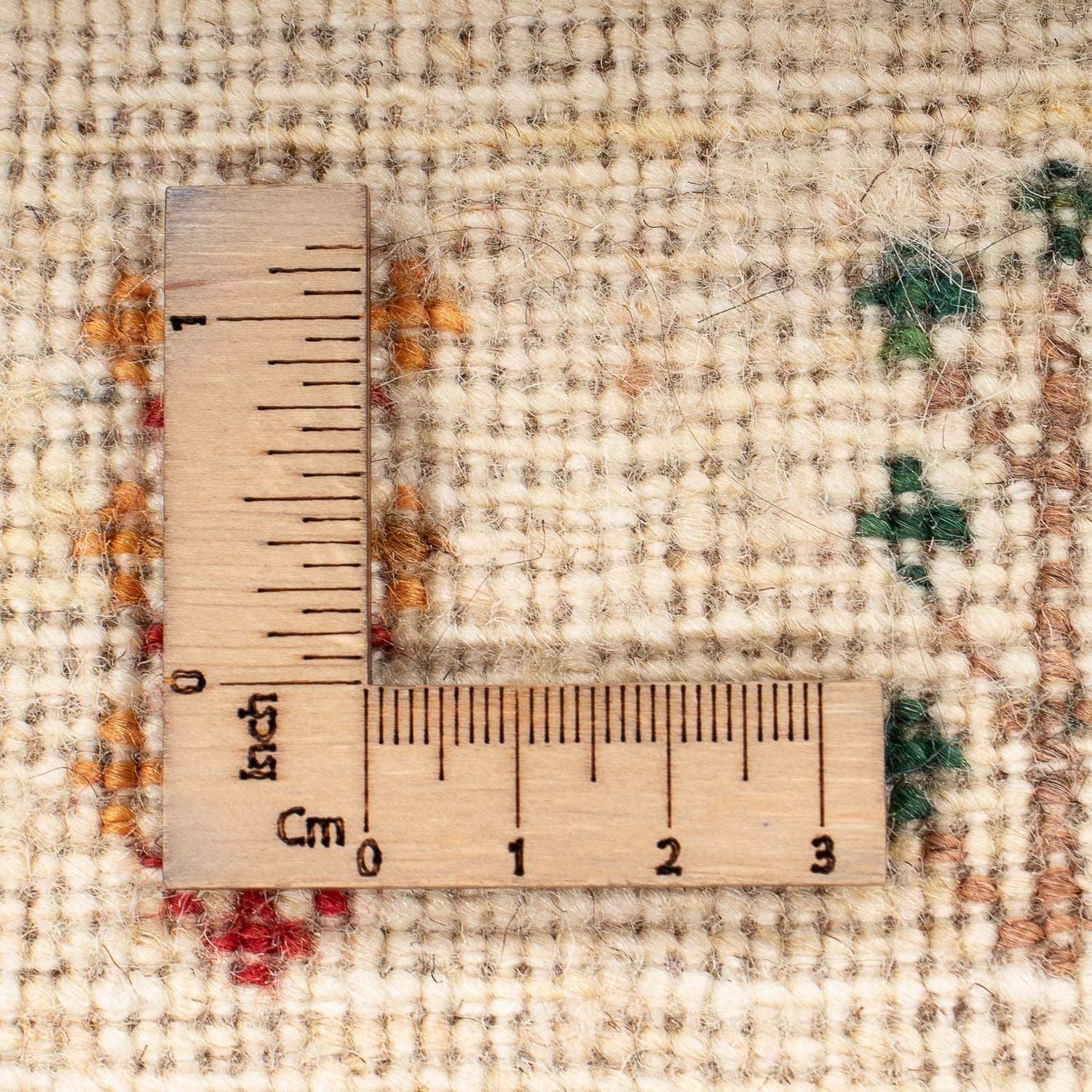Alfombra Gabbeh - Loribaft Persa - 158 x 110 cm - natural