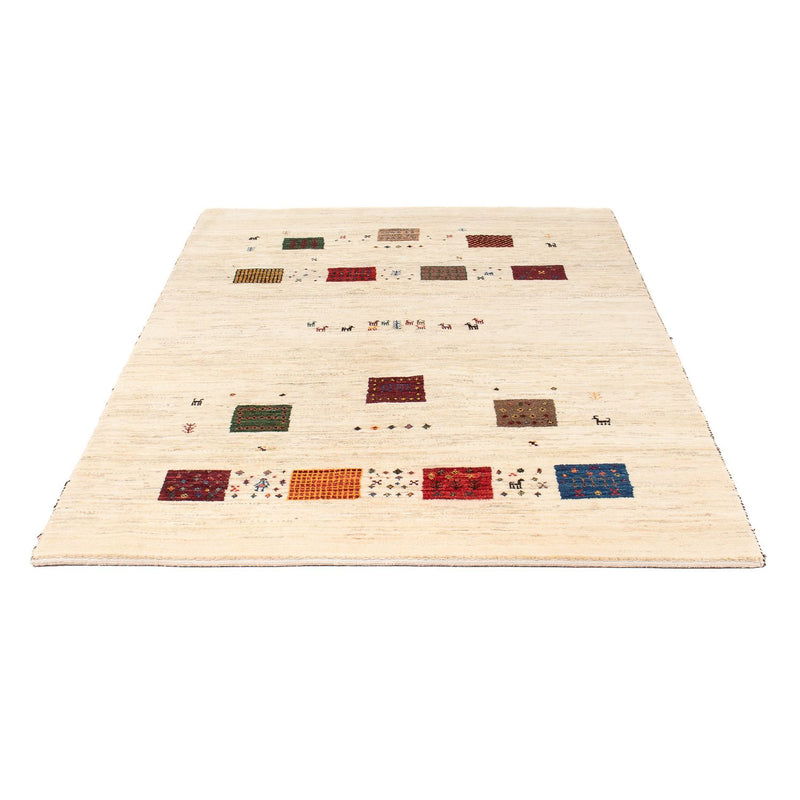 Alfombra Gabbeh - Loribaft Persa - 185 x 128 cm - multicolor