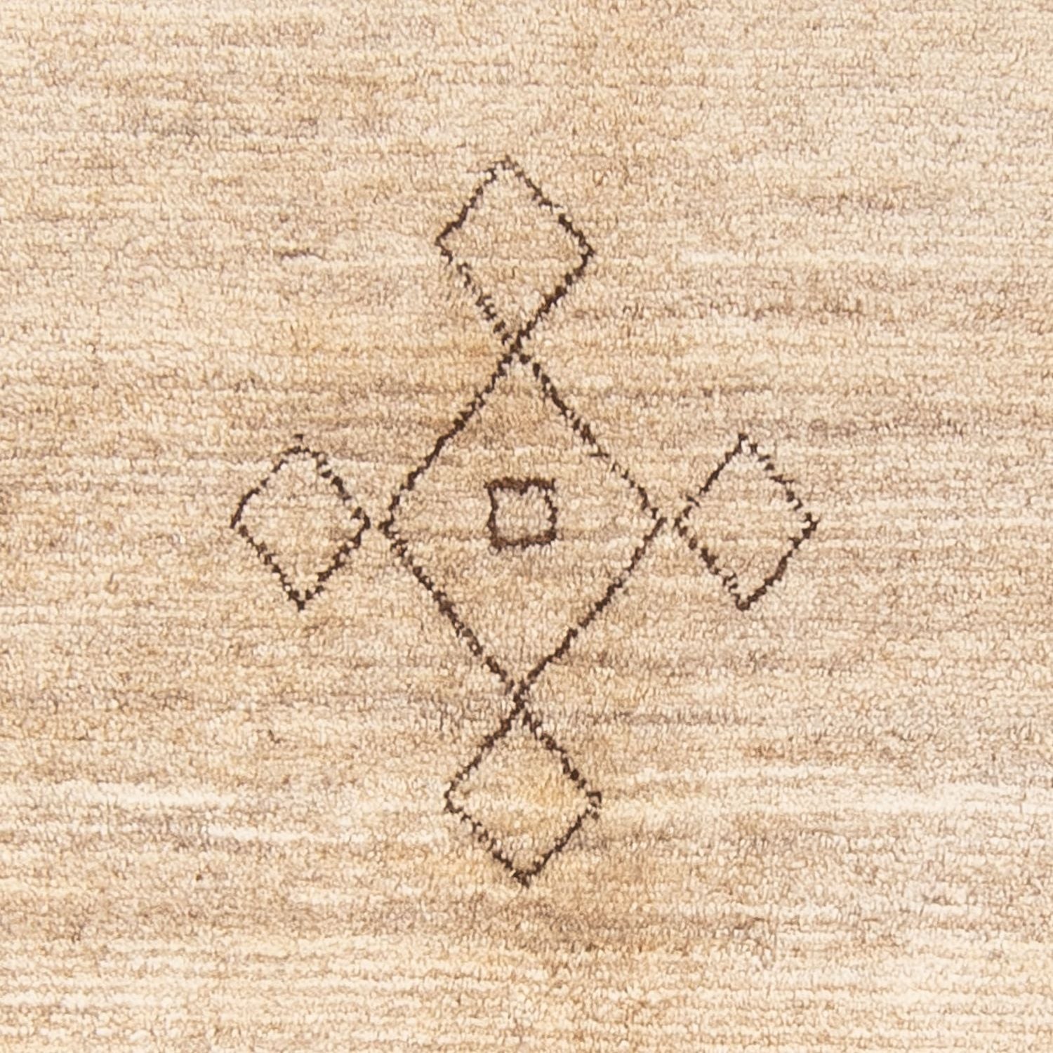 Alfombra bereber - 205 x 158 cm - beige