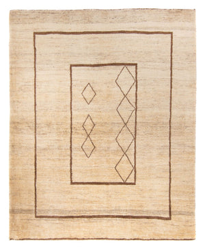 Alfombra bereber - 203 x 164 cm - beige