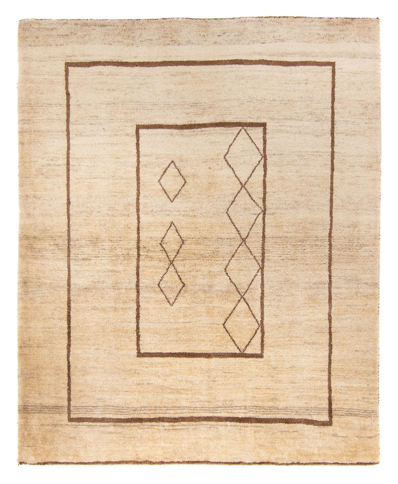 Alfombra bereber - 203 x 164 cm - beige