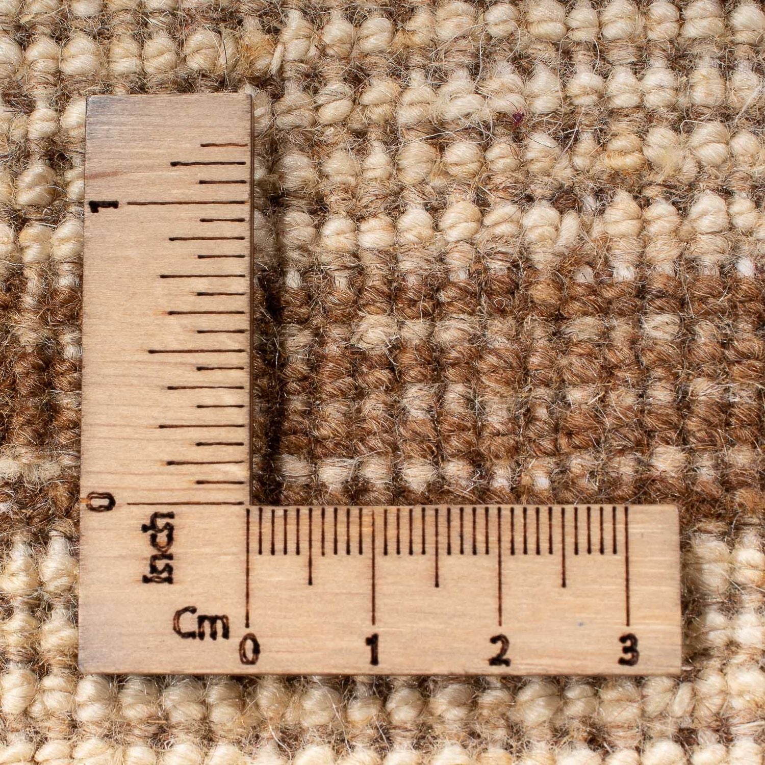 Alfombra bereber - 203 x 164 cm - beige