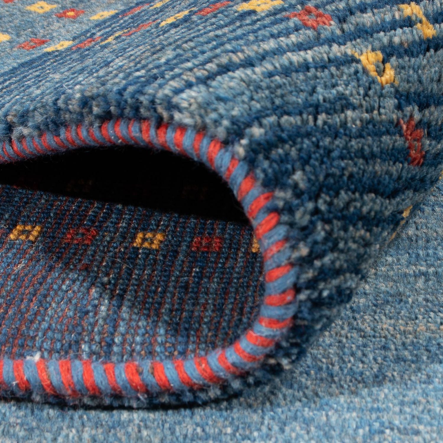 Alfombra Gabbeh - Persa - 295 x 210 cm - azul