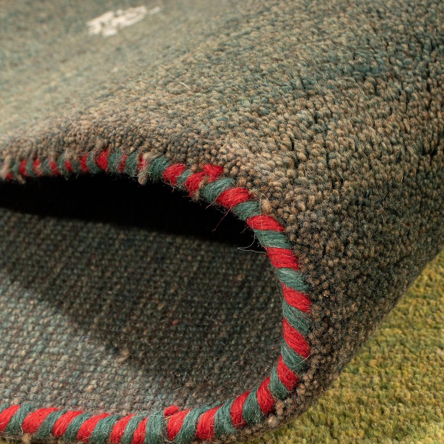 Alfombra Gabbeh - Persa - 302 x 200 cm - verde